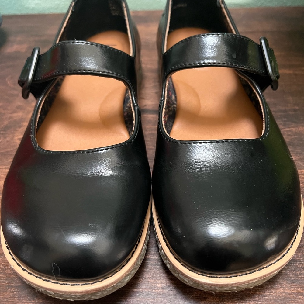 B.O.C. "Lara" Mary Jane's with Buckle Strap